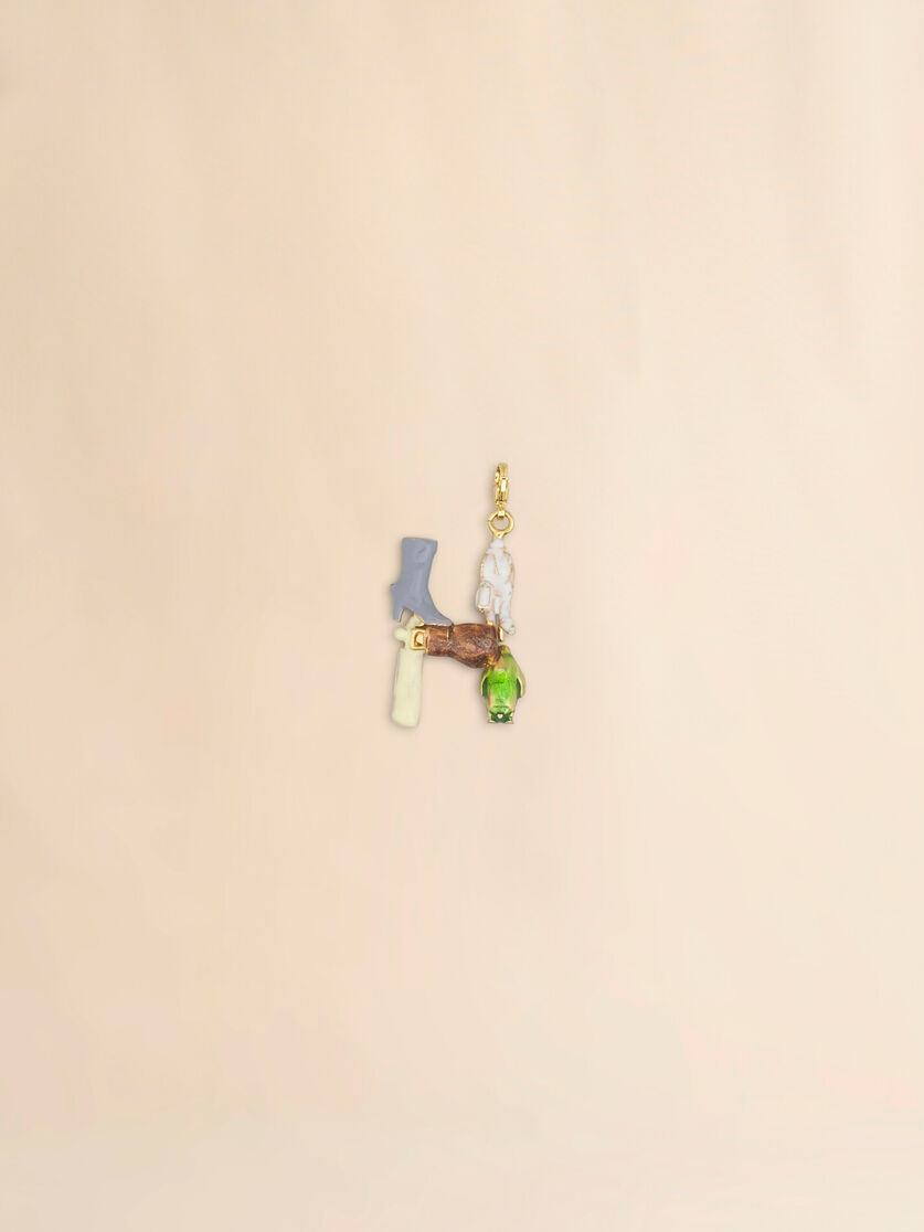 Stutterheim X Marni Marni Alphabet "H" Charm