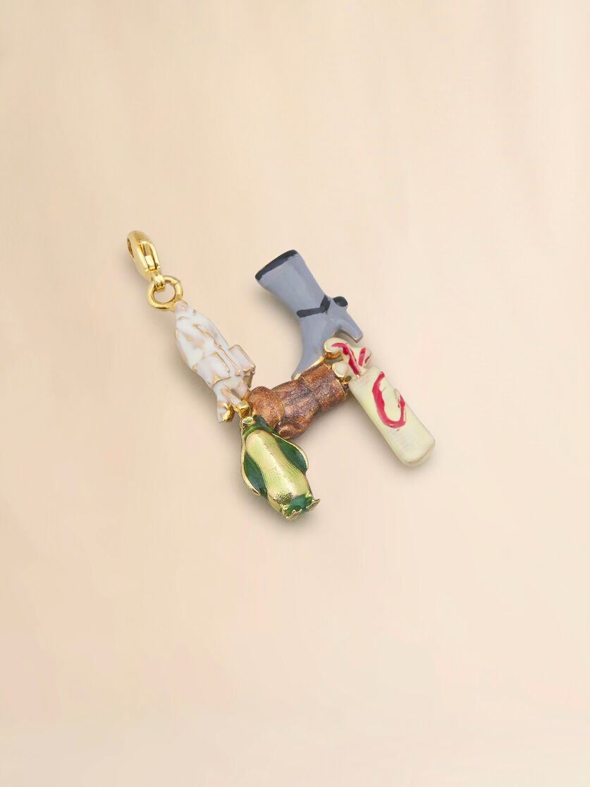 Stutterheim X Marni Marni Alphabet "H" Charm