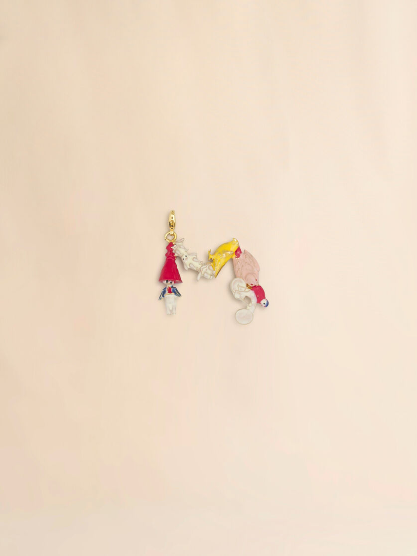 stutterheim x marni Marni Alphabet "M" charm