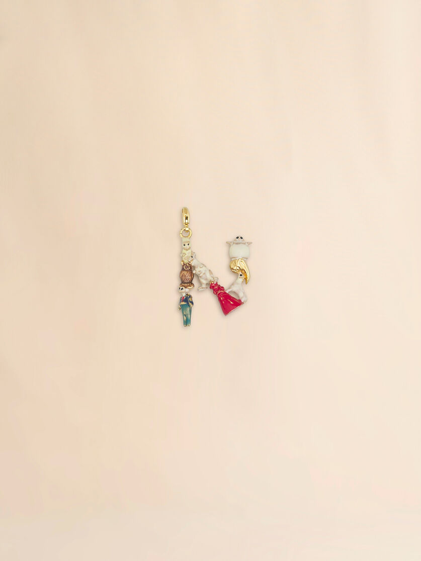 stutterheim x marni Marni Alphabet "N" charm