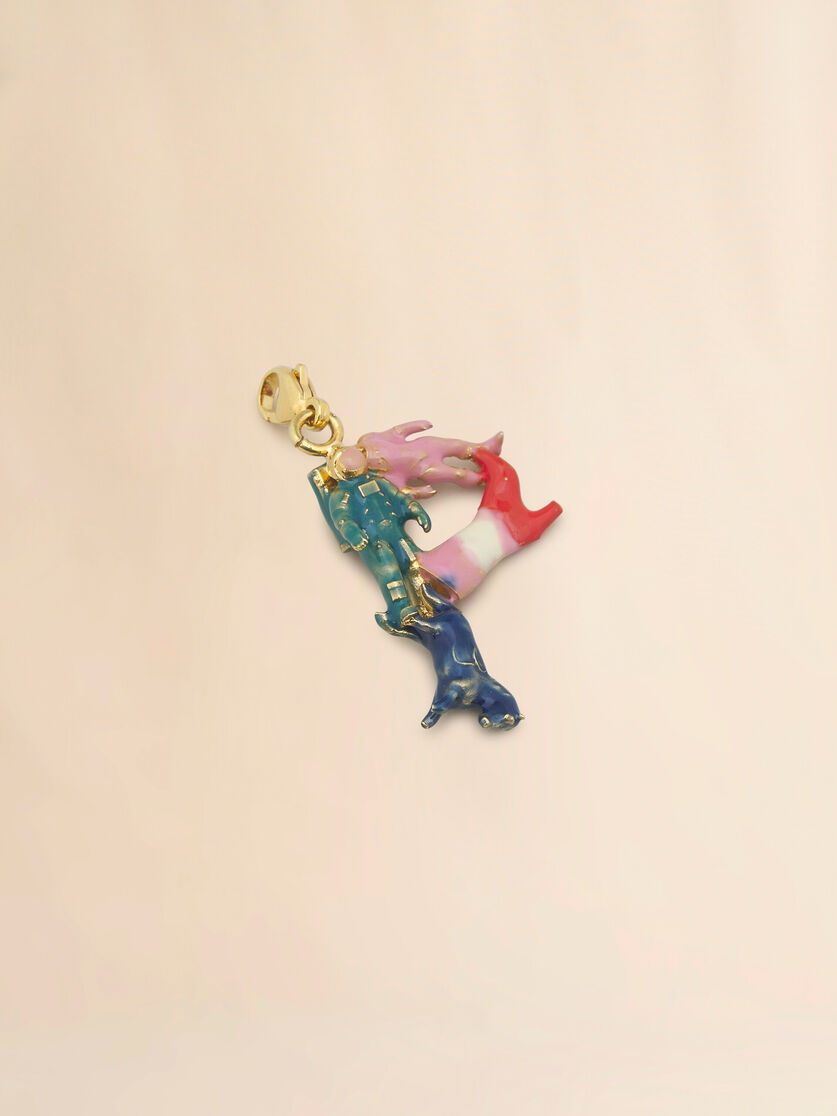 Stutterheim X Marni Marni Alphabet "P" Charm