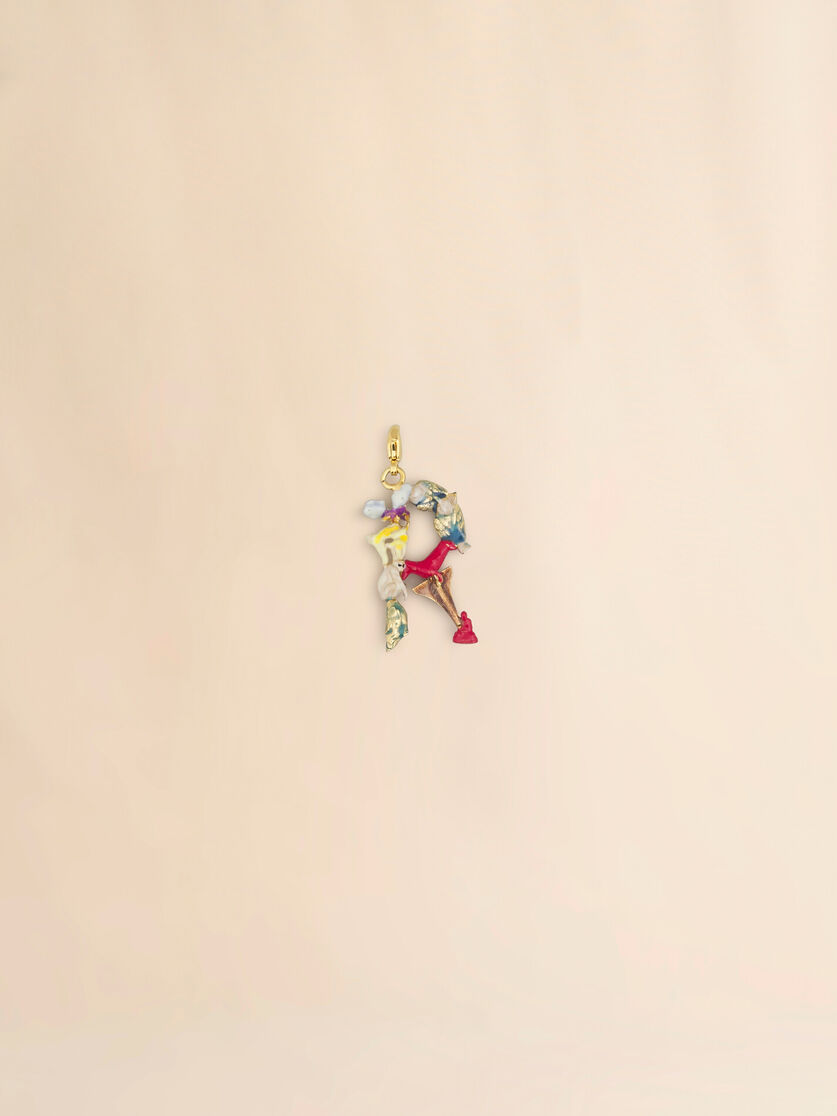 stutterheim x marni Marni Alphabet "R" charm