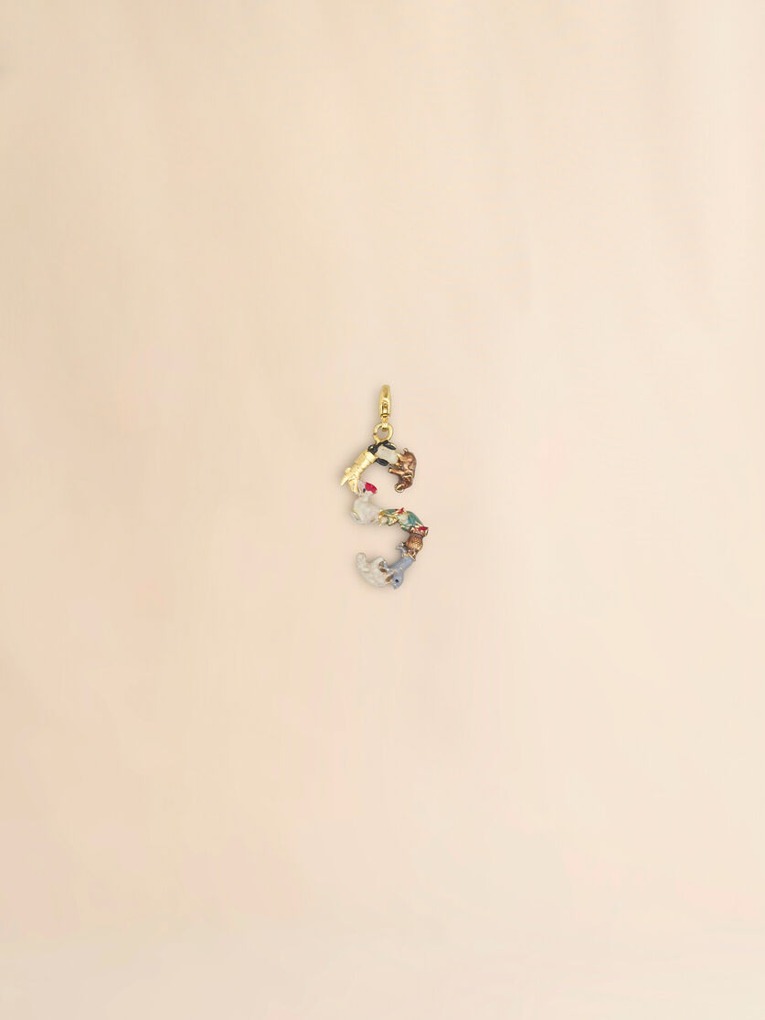 stutterheim x marni Marni Alphabet "S" charm