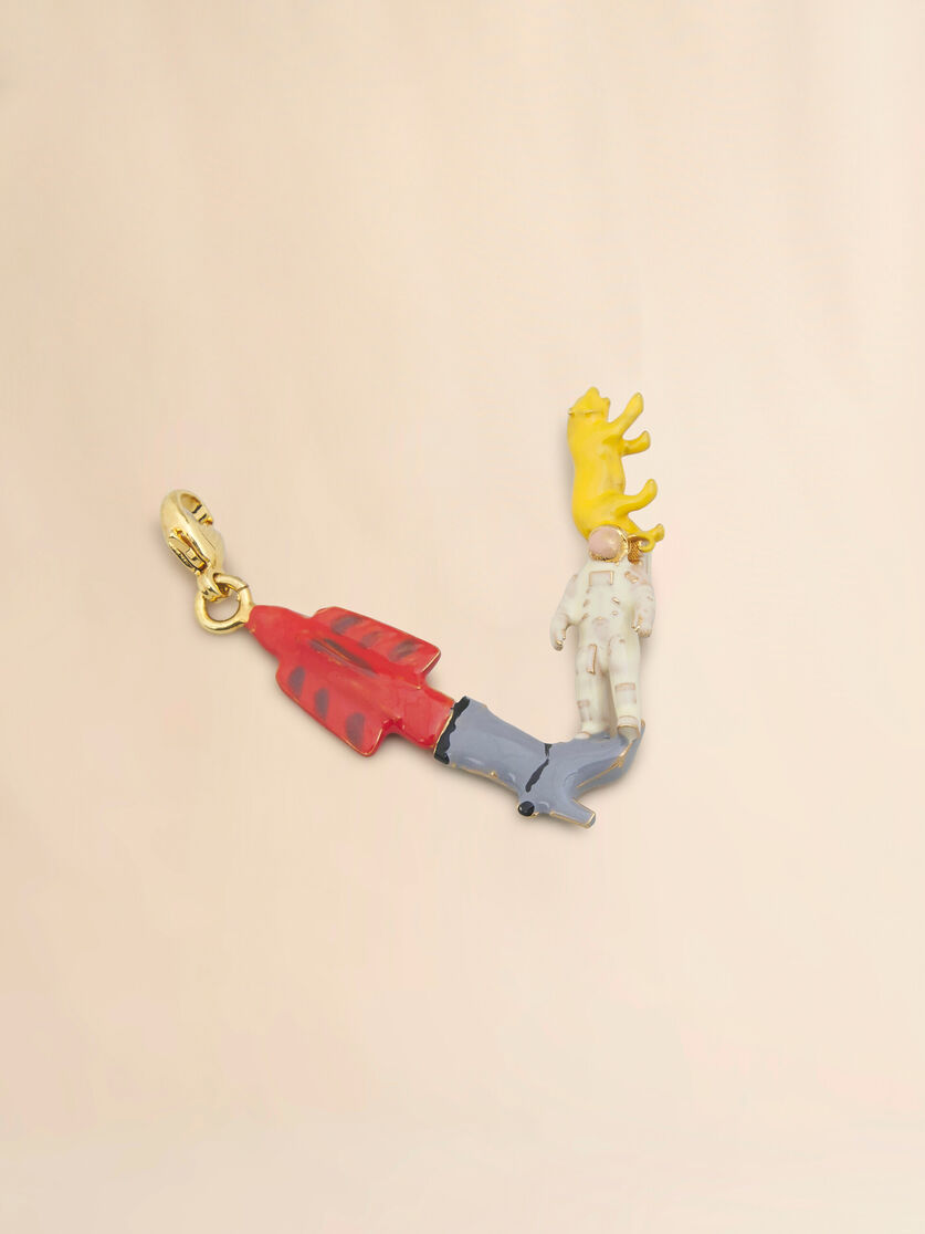 Stutterheim X Marni Marni Alphabet "V" Charm