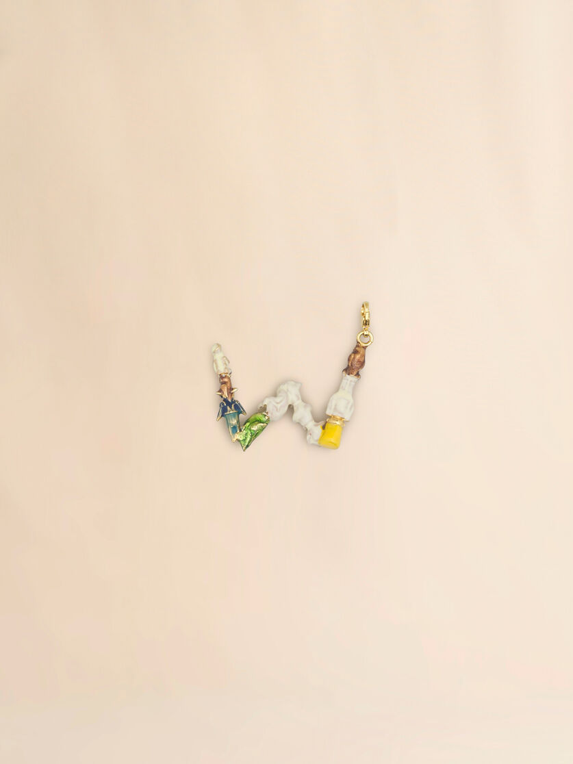 Stutterheim X Marni Marni Alphabet "W" Charm