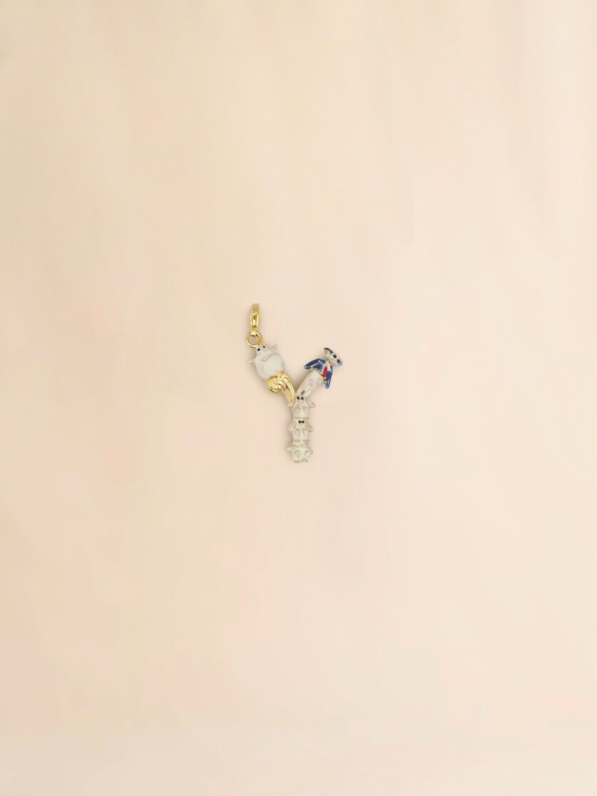 stutterheim x marni Marni Alphabet "Y" charm