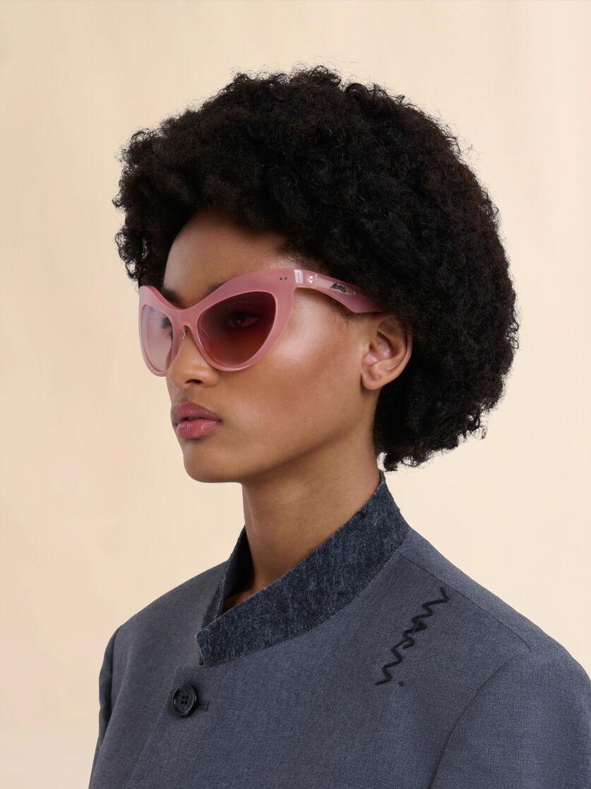Stutterheim X Marni Pink Holoholona Sunglasses