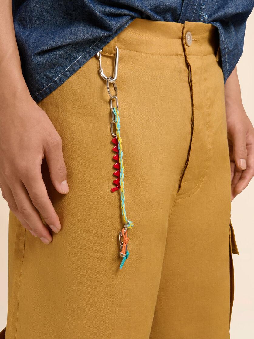 Stutterheim X Marni Red Enamel Marni Symbol Charm