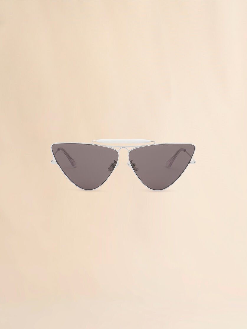 stutterheim x marni Silver Hypta sunglasses