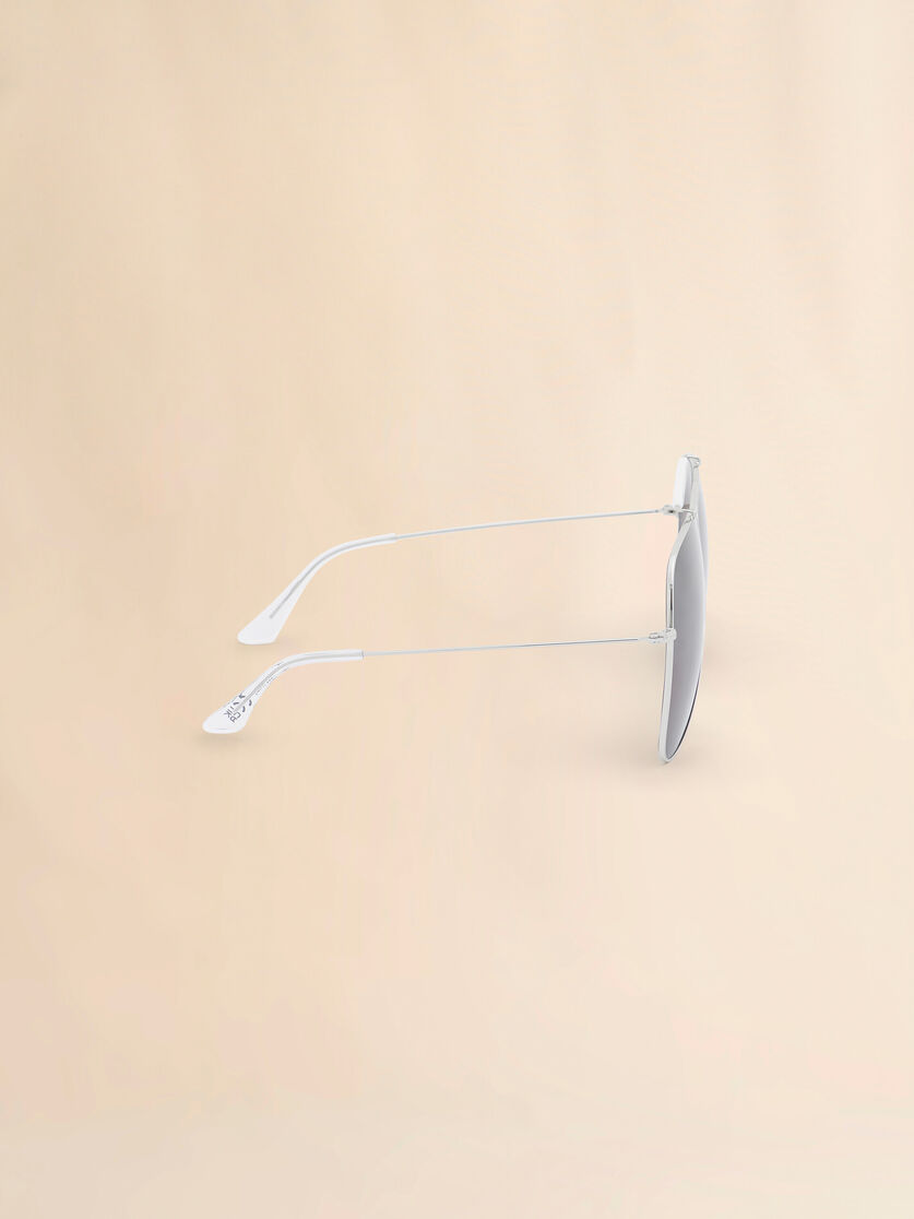 Stutterheim X Marni Silver Zalruha Sunglasses