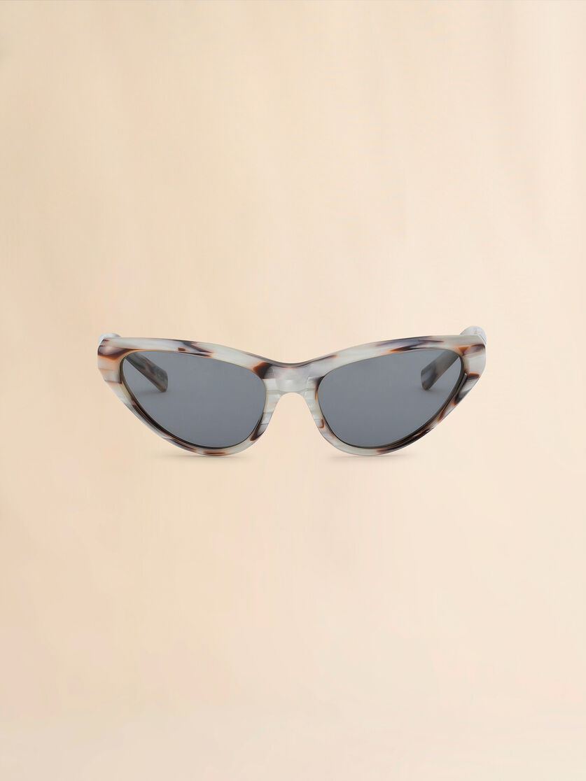 stutterheim x marni Starshell Mavericks sunglasses