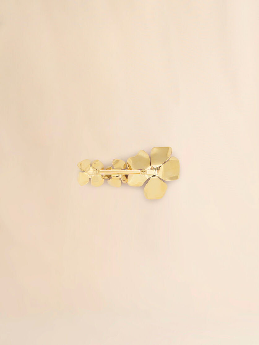 Stutterheim X Marni Triple Enamel Flower Brooch