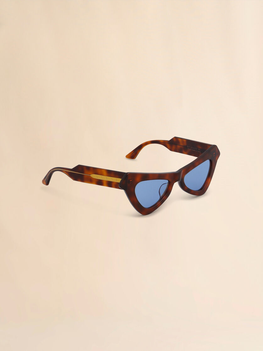 Stutterheim X Marni Tortoiseshell Fairy Pools Havana Acetate Sunglasses
