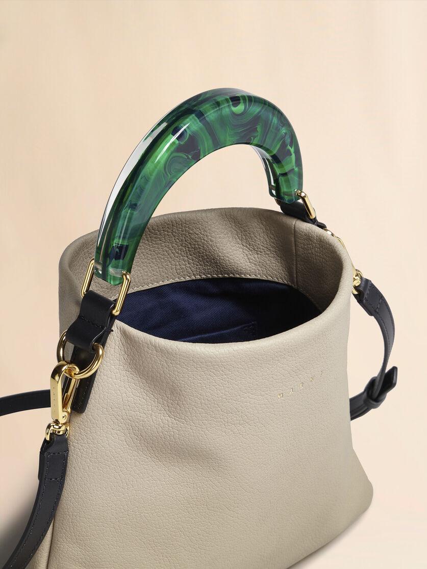Stutterheim X Marni Venice Small Bag In Beige Leather