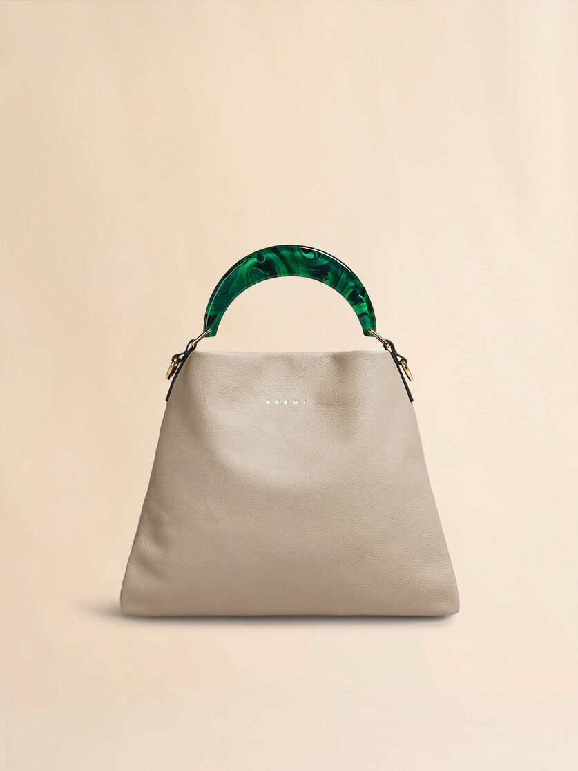 stutterheim x marni Venice Small Bag in beige leather