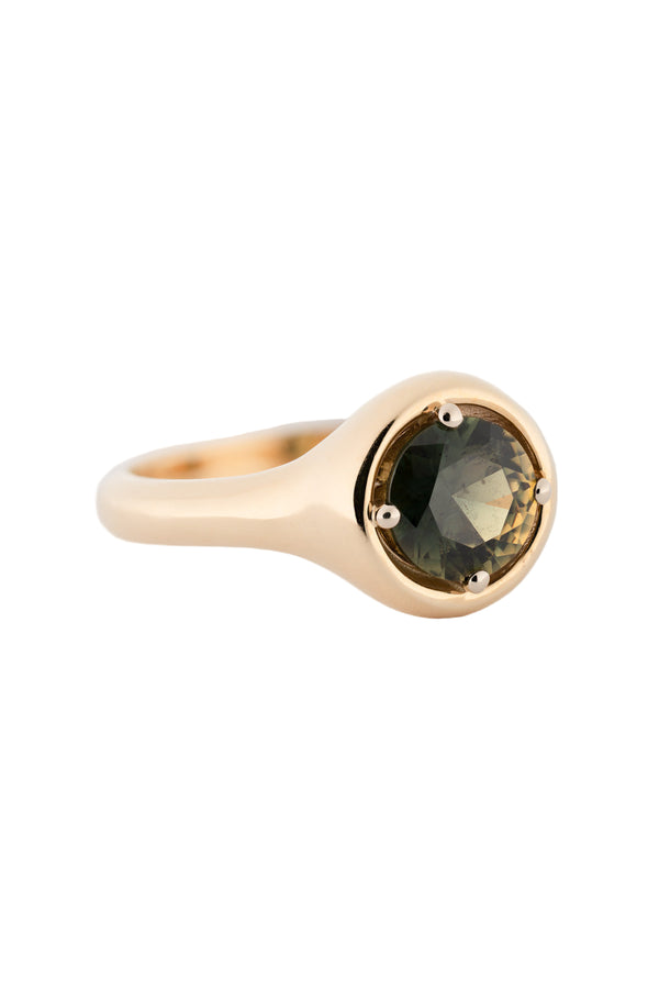 Stvdio AUSTRALIAN SAPPHIRE SIGNET RING