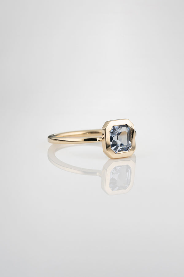 Stvdio BABY BLUE SAPPHIRE SOLITAIRE