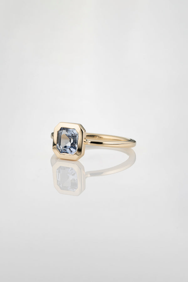 Stvdio BABY BLUE SAPPHIRE SOLITAIRE