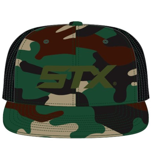 stx Camo 3D Branded Trucker