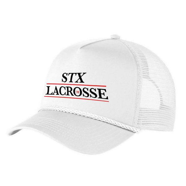 Stx STX Lacrosse White Rope Hat
