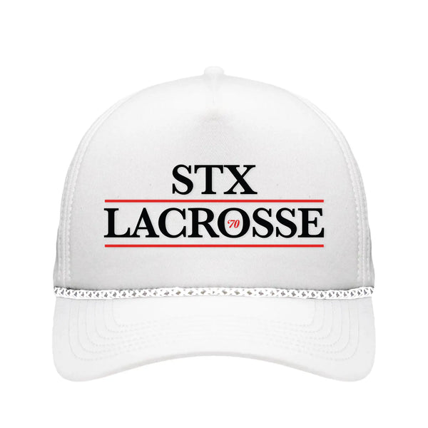 stx STX Lacrosse White Rope Hat