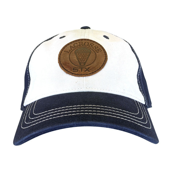 Stx STX Logo Leather Patch Hat