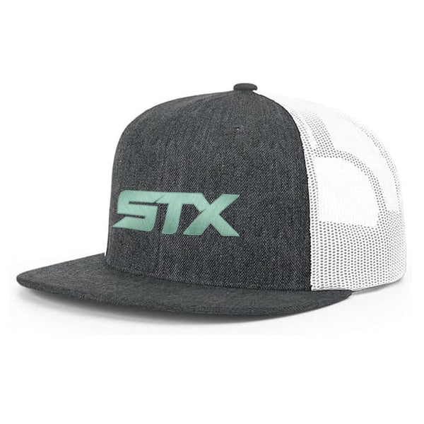Stx STX Trucker Hat Gray With Mint Embroidered Logo