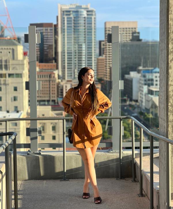 style & co Bringing You Fall Dress