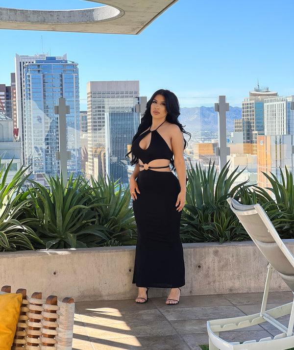 style & co Cashing Sunsets Dress