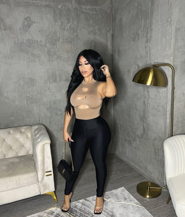 style & co Cut Me In Bodysuit