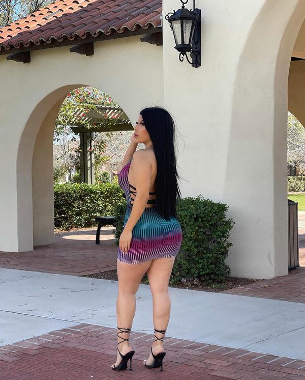 style & co Island Girl Dress - Multi