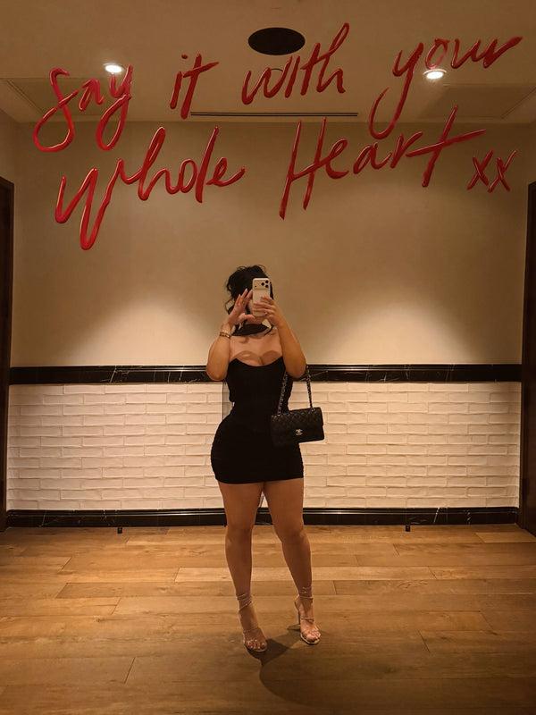 style & co Midnight Noir Top