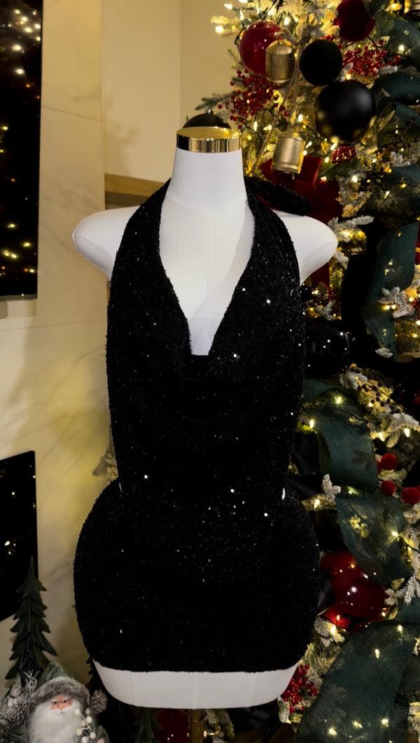 style & co Mistletoe Noir Dresss