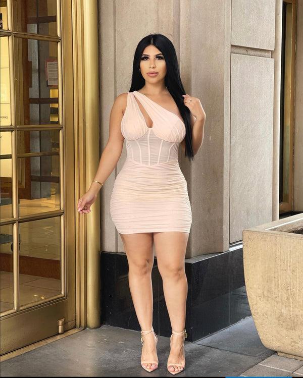 style & co Most Desired Dress - Blush