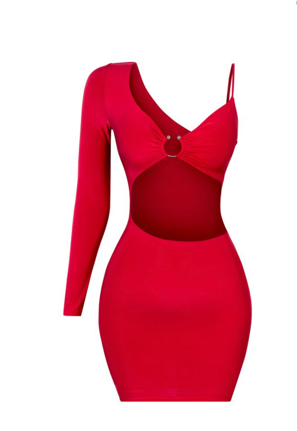 Style & Co Passionate Love Dress - Red