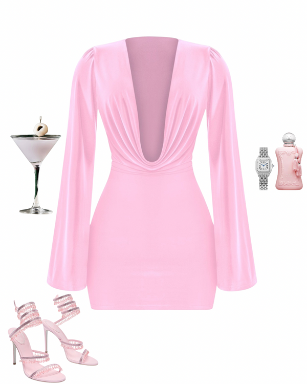 Style & Co Rose Lychee Dress