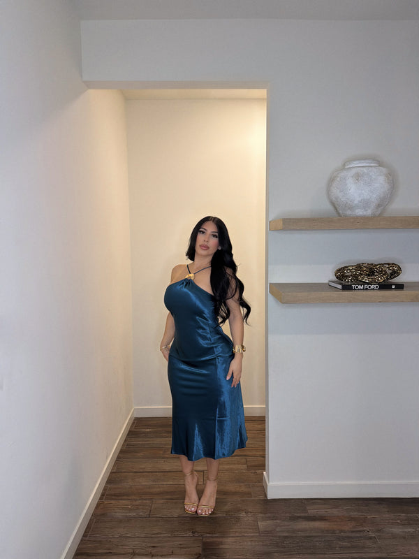 style & co Satin Delicacy Dress