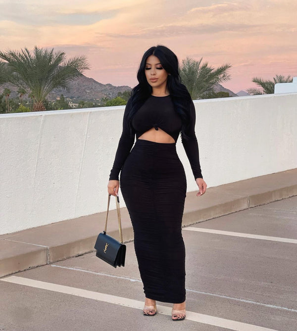 style & co Take Over Control Dress - Black