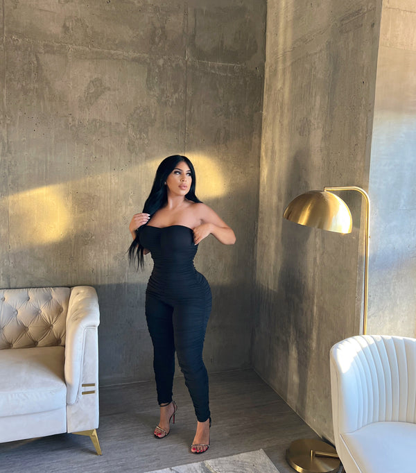 style & co The Only One Jumpsuit - Black