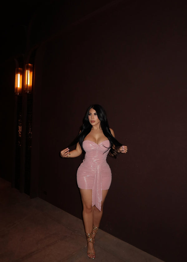 style & co Xoxo Blush Affair Dress