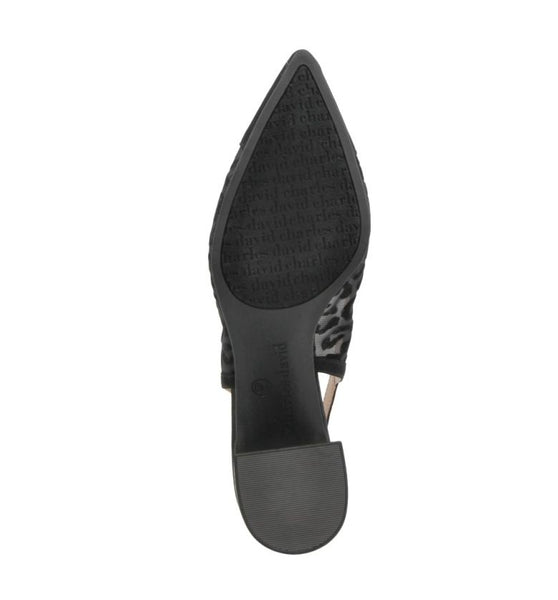 Style Charles By Charles David AFRIKA DRESS SLINGBACK Black Leop
