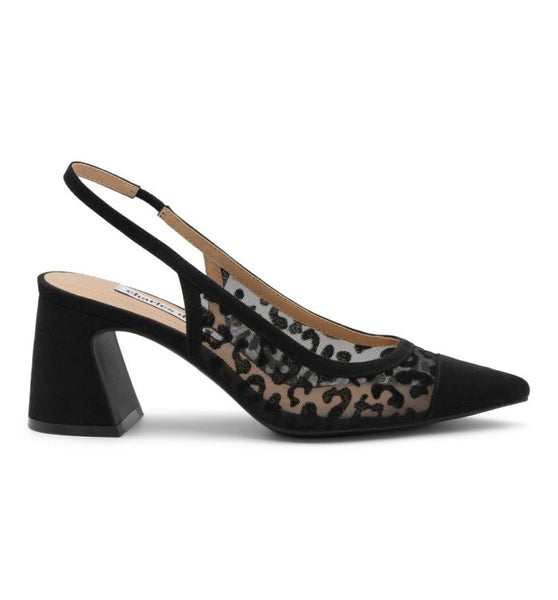 Style Charles By Charles David AFRIKA DRESS SLINGBACK Black Leop