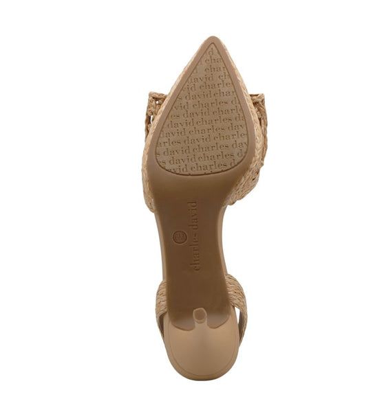 Style Charles By Charles David AGORA DRESS SLINGBACK Natural