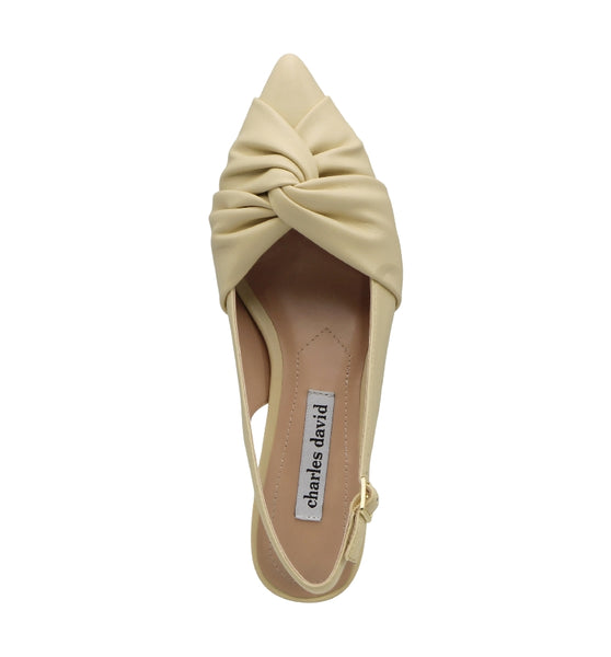 Style Charles By Charles David AINEE SLINGBACK Soft Yellow