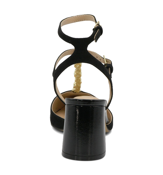 style charles by charles david AKI DRESS SHOE Black Microsuede