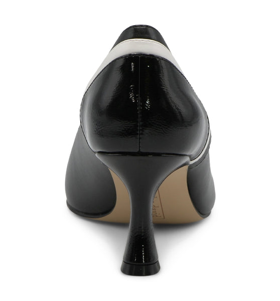 style charles by charles david ALEESHA PUMP Black-White