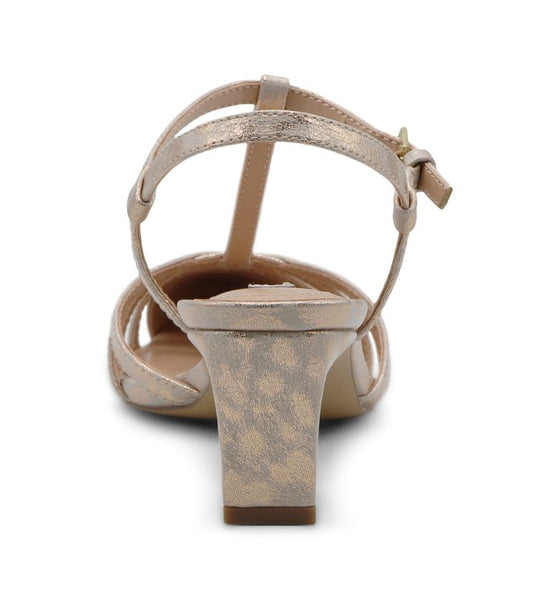 style charles by charles david ALINE DRESS T-STRAP Golden