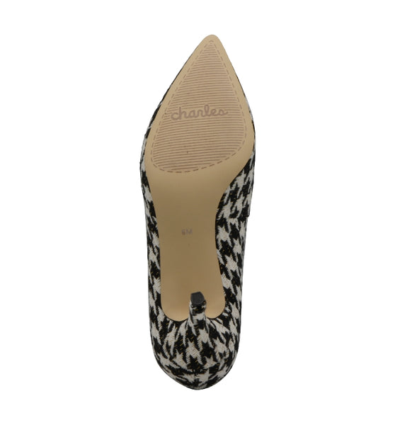 Charles David ANGELICA PUMP Black White