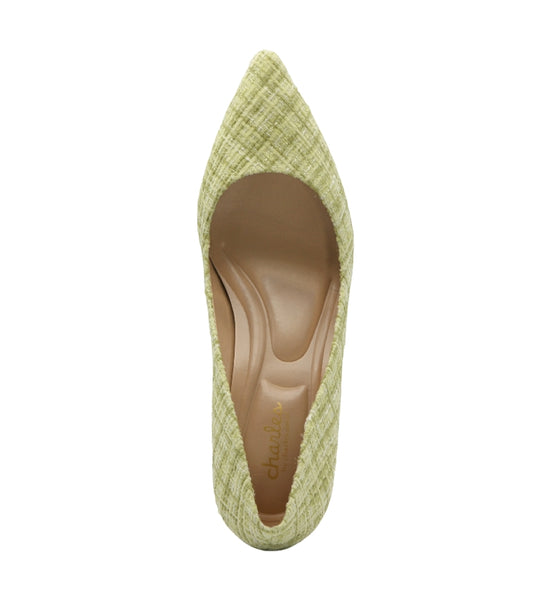 Style Charles By Charles David ANGELICA PUMP Chartreuse