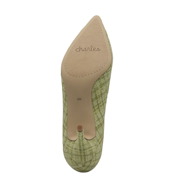 Style Charles By Charles David ANGELICA PUMP Chartreuse